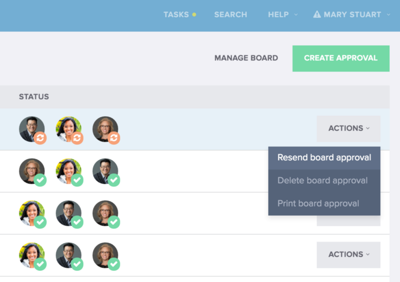 Feature Update: Board Approvals 5 Board Approval