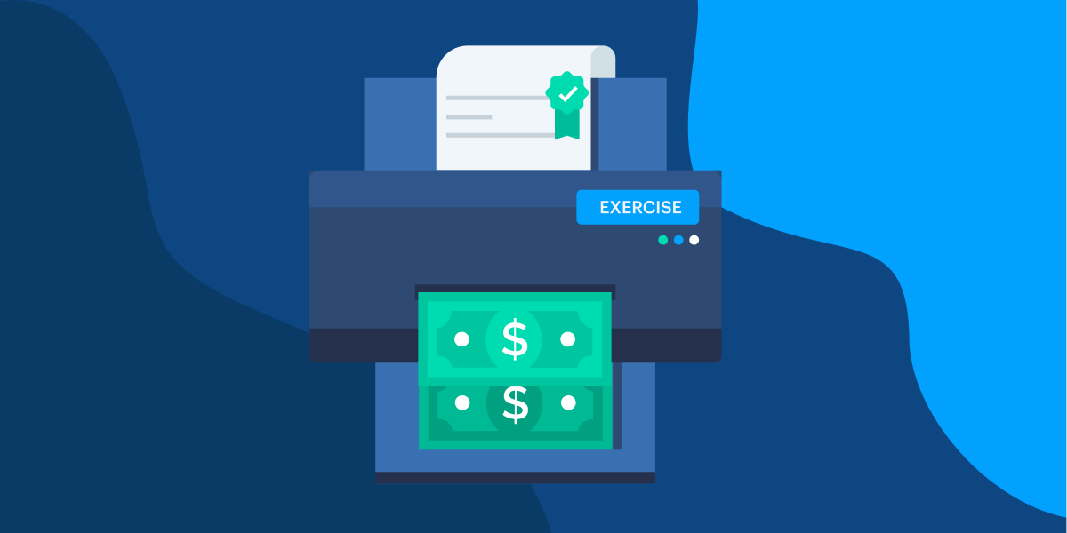 exercising stock options