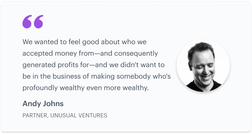Growth and innovation: a Q&A with Andy Johns of Unusual Ventures 2 Growth and innovation: a Q&A with Andy Johns of Unusual Ventures 2