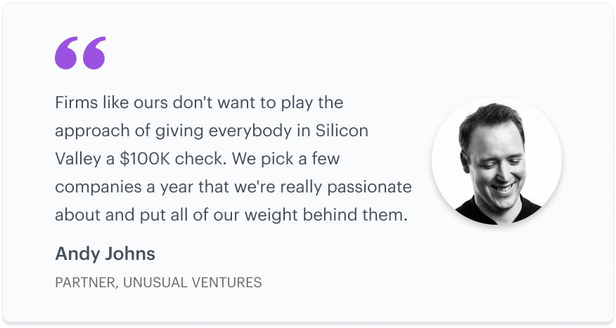 Growth and innovation: a Q&A with Andy Johns of Unusual Ventures 4 Growth and innovation: a Q&A with Andy Johns of Unusual Ventures 4