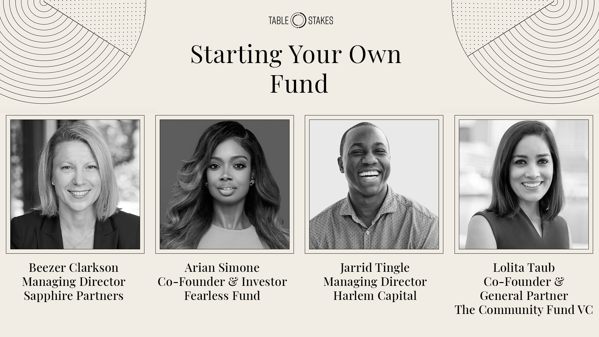 Starting your own fund