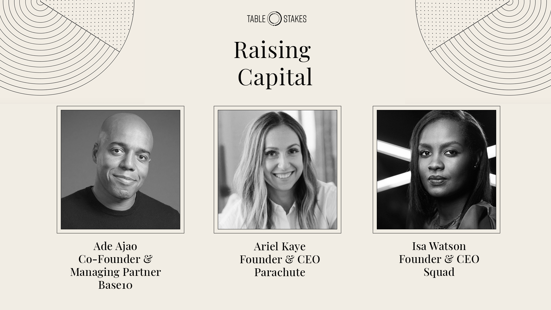 Raising Capital Panel